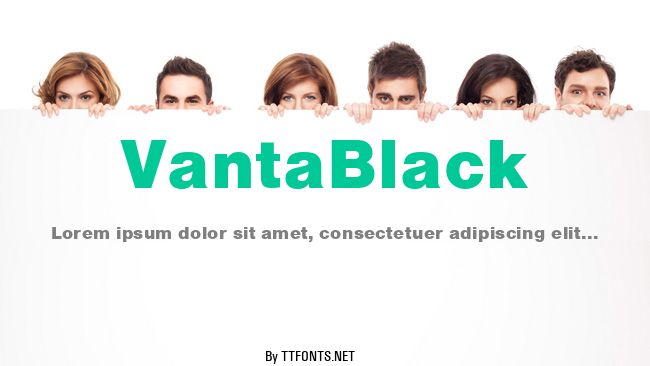 VantaBlack example